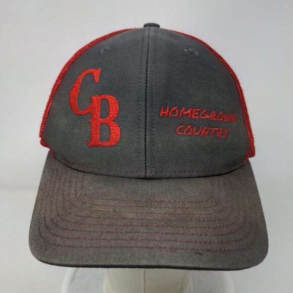 CB Homegrown Country Snapback Mesh Back Trucker Hat Multi One Size - Picture 2 of 9